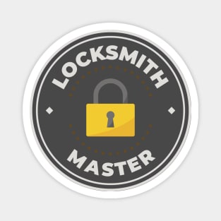 Locksmith master logo Magnet